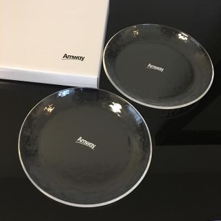 アムウェイ(Amway)の新品・未使用 ガラスお皿 AMWAY(食器)