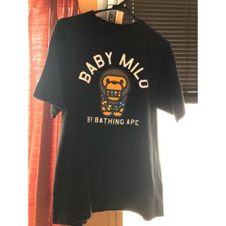 アベイシングエイプ(A BATHING APE)のベイプ 黒 Ｔシャツ(Tシャツ/カットソー(半袖/袖なし))