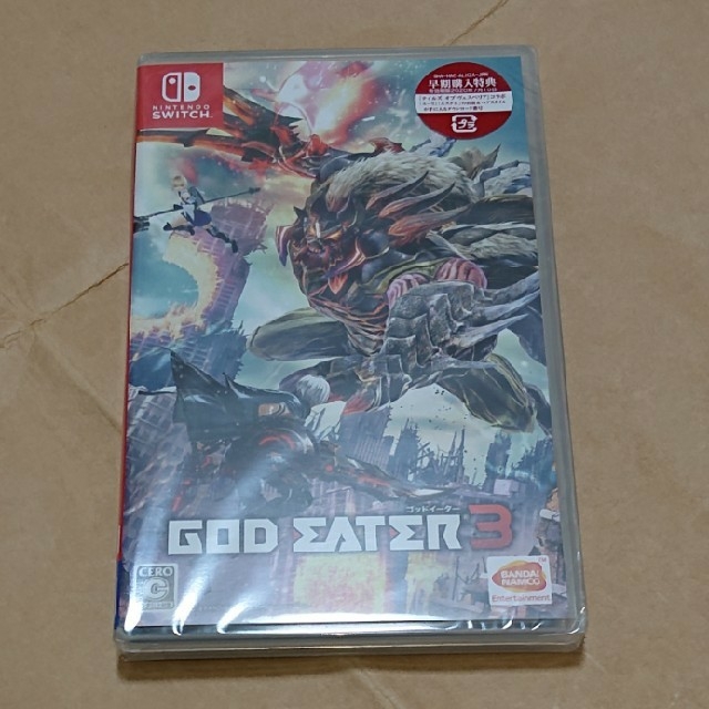 【新品・未開封】「GOD EATER 3 Nintendo Switch版」