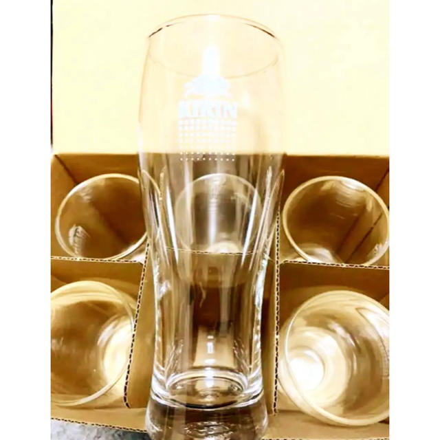キリン(キリン)のビールグラス 6個セット インテリア/住まい/日用品のキッチン/食器(グラス/カップ)の商品写真