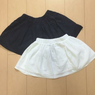 ユニクロ(UNIQLO)の❁120・UNIQLO・スカート２枚セット❁(スカート)