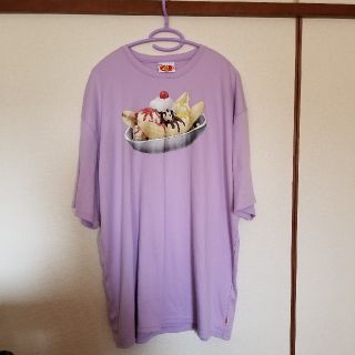 ダブルシー(wc)のWC 　Jelly Bellyコラボ　バナナボートプリントBIG　T(Tシャツ(半袖/袖なし))