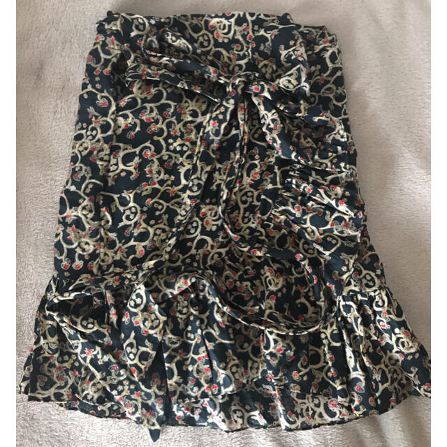 Isabel Marant(イザベルマラン)のSUMMER期間限定キャンペーン 美品イザベルマランエトワール花柄ラップスカート レディースのスカート(ミニスカート)の商品写真