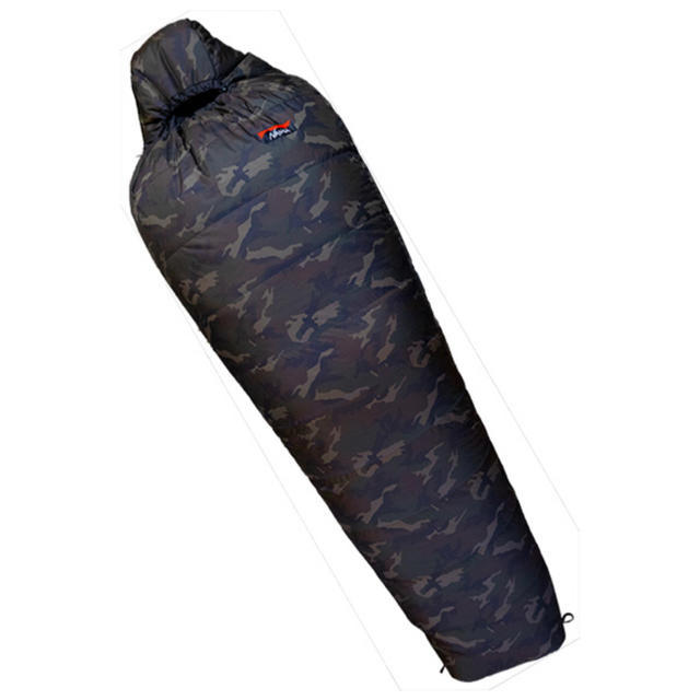 新品 NANGA ナンガ オーロラ600DX CAMO レギュラープラス 寝袋 ftik