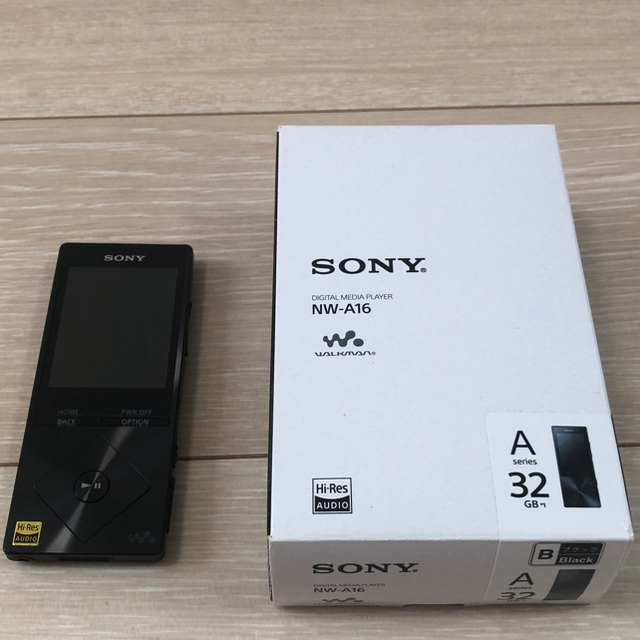 同梱不可】 SONY - NW-A16 ウォークマン SONY ポータブルプレーヤー