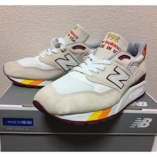 ニューバランス(New Balance)の試し履きのみ ニュー バランス M998CST Made In USA(スニーカー)