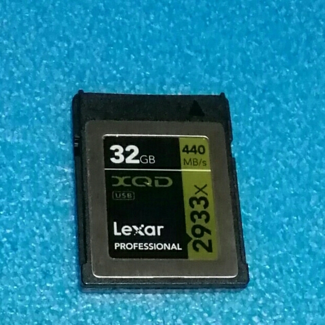 Lexar XQD 32GBカード