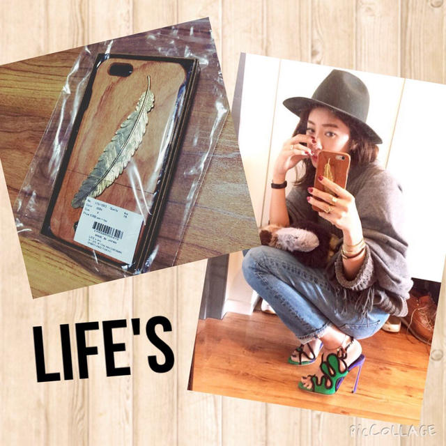 TODAYFUL(トゥデイフル)のiPhone6ケース LIFE'S スマホ/家電/カメラのスマホアクセサリー(モバイルケース/カバー)の商品写真