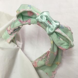 アンジェリックプリティー(Angelic Pretty)のAngelic Pretty カチューシャ ドリーリーミードールハウス ミント(カチューシャ)