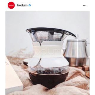 ボダム(bodum)のボダム【bodum】新品・ドリップ式コーヒーメーカー 0.5L ホワイト(グラス/カップ)