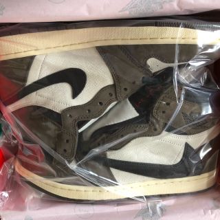 ナイキ(NIKE)のSNKRS購入AIR JORDAN1 TRAVIS SCOTT/AJ1 27.5(スニーカー)