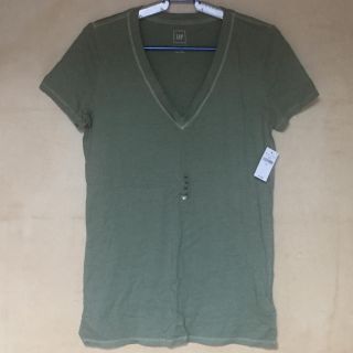 ギャップ(GAP)のGAP半袖VネックTシャツ(Tシャツ(半袖/袖なし))