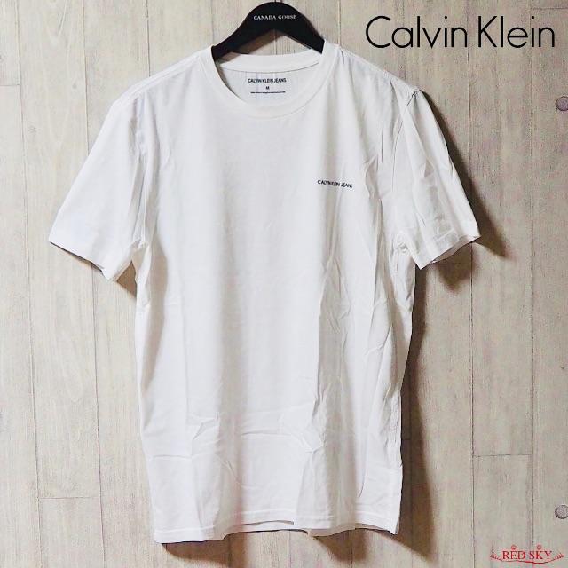 Calvin Klein(カルバンクライン)の【シンプル☆】Calvin Klein ワンポイント ロゴTシャツ♪ メンズのトップス(Tシャツ/カットソー(半袖/袖なし))の商品写真