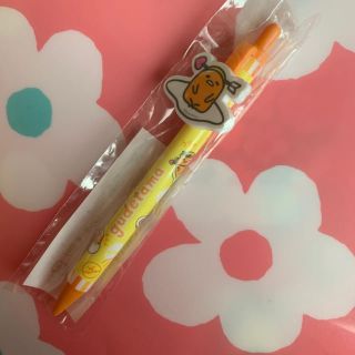 グデタマ(ぐでたま)のサンリオ プレート付きボールペン💛ぐでたま (キャラクターグッズ)