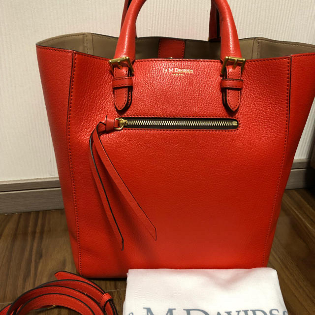 J&M DAVIDSON - J&M Davidson olivia tall S シボトートバッグ の通販