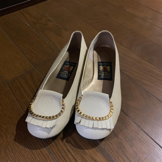 MIHAMA 白 フラットパンプス | www.kzmr-zdk.ba