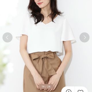 ナチュラルビューティーベーシック(NATURAL BEAUTY BASIC)の☆美品☆ Natural Beauty Basic ブラウス(シャツ/ブラウス(半袖/袖なし))