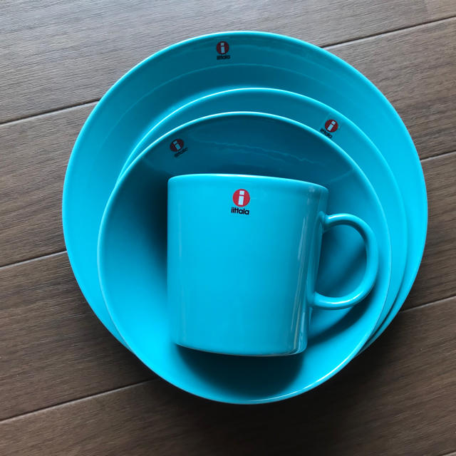 iittala(イッタラ)のイッタラ ティーマ 4点セット（ターコイズ） インテリア/住まい/日用品のキッチン/食器(食器)の商品写真