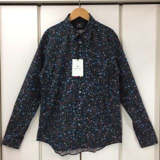 ポールスミス(Paul Smith)の新品！PS Paul Smith キョート ブロッサム長袖 ボタン シャツ(L)(シャツ)