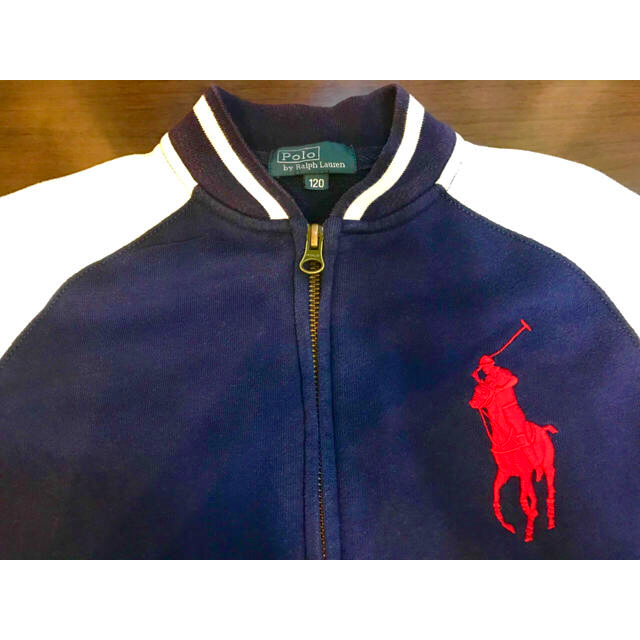 POLO RALPH LAUREN(ポロラルフローレン)のパンダ様専用⭐️美品⭐️ラルフローレン スタジャン キッズ120 キッズ/ベビー/マタニティのキッズ服男の子用(90cm~)(ジャケット/上着)の商品写真