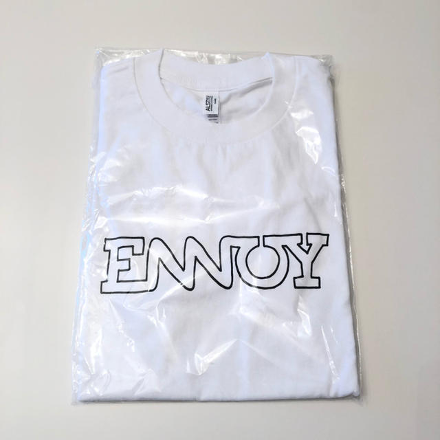 【Sサイズ】ENNOY x Ken Kagami TEE WHITE×BLACK