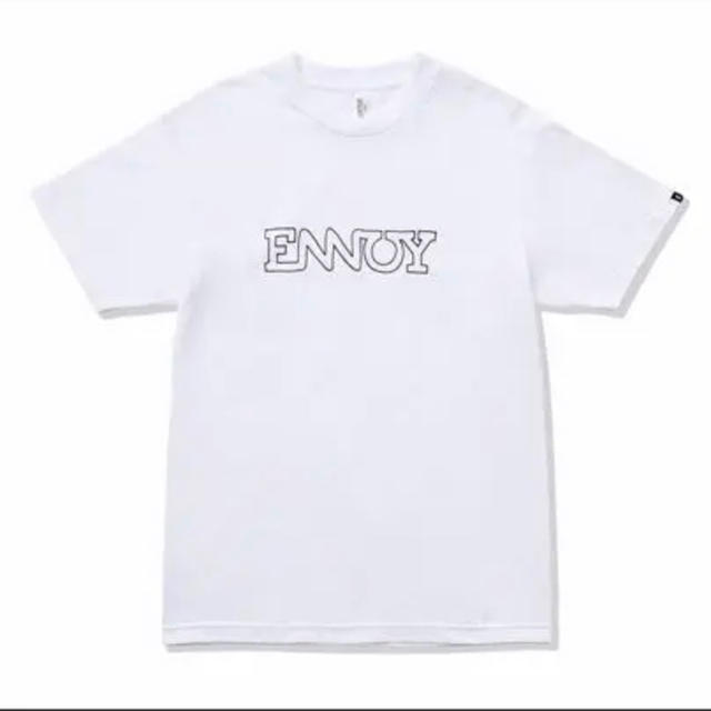 【Sサイズ】ENNOY x Ken Kagami TEE WHITE×BLACK