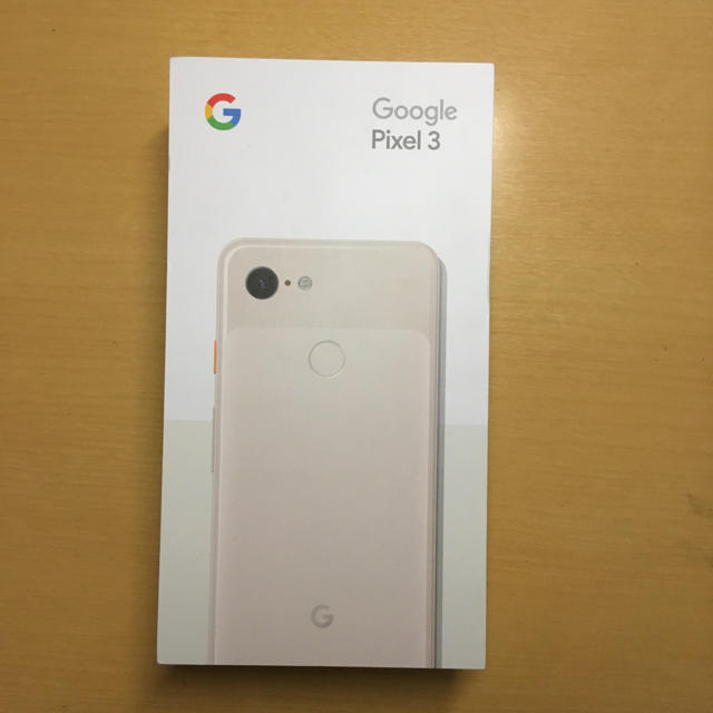 リアル Google pixel3 64GB Pink SIMロック解除済SIMフリー