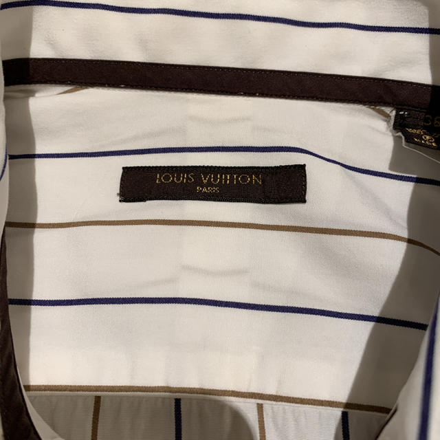 LOUIS VUITTON(ルイヴィトン)のLOUIS VITTON ストライプドレスシャツ メンズのトップス(シャツ)の商品写真