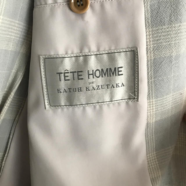 メンズ サマースーツ  テットオム  TETE HOMME  デザイナーズスーツ 1