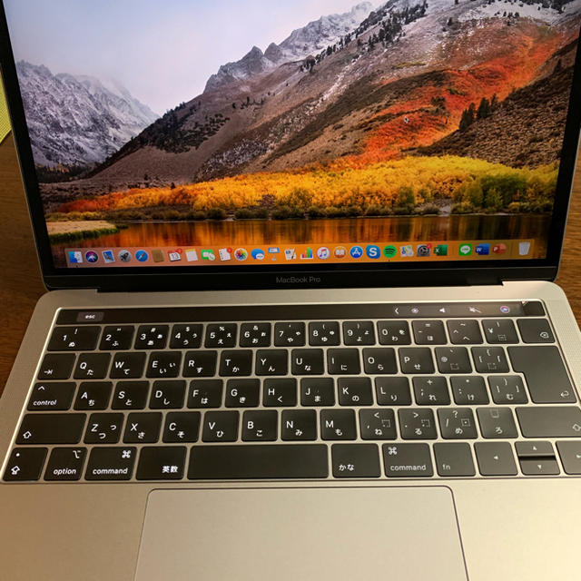 オンラインストア専門店 MacBook Pro 13インチ 2018年 Touch Bar付き