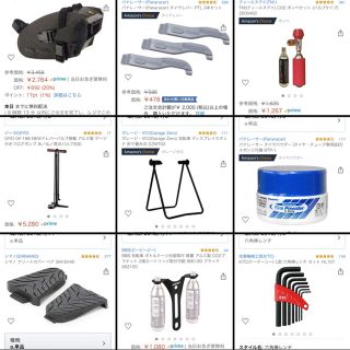 シマノ(SHIMANO)のロードバイク グッズ　19点　空気入れ　グローブ　サドルバッグ　クリーナー(工具/メンテナンス)