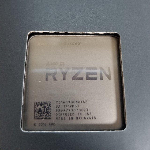 RYZEN5 1600X スマホ/家電/カメラのPC/タブレット(PCパーツ)の商品写真