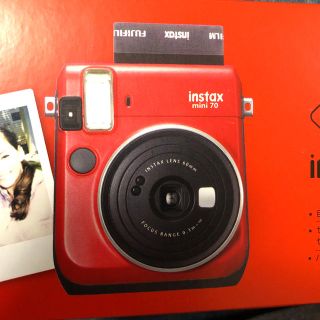 フジフイルム(富士フイルム)の♡新品未開封♡チェキ♡本体♡instax mini 70♡(フィルムカメラ)