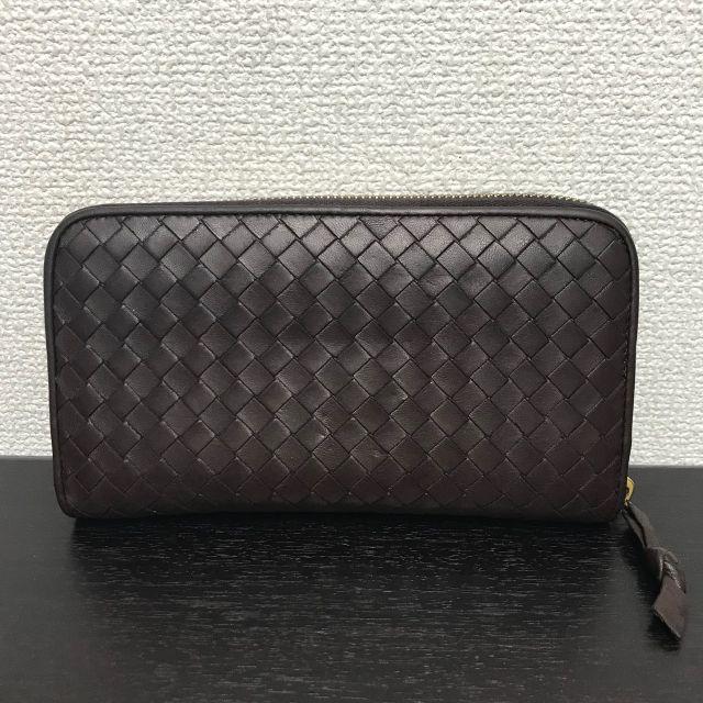 Bottega Veneta - ボッテガヴェネタ 長財布 ダークブラウン イントレ