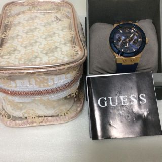 ゲス(GUESS)のGUESS ゲス 腕時計 レディース 箱あり(腕時計)