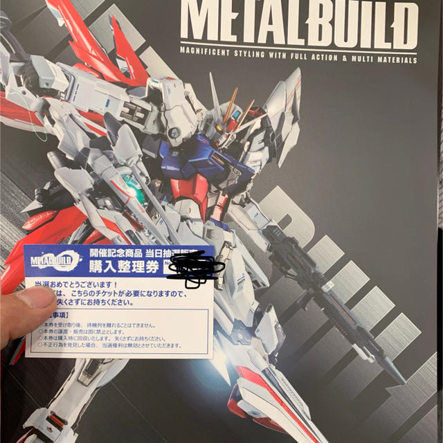 エンタメ/ホビー本日発送!新品未開封 メタルビルド metal build ストライクガンダム