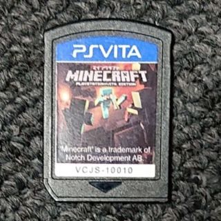 プレイステーションヴィータ(PlayStation Vita)のビータ  マインクラフト(携帯用ゲームソフト)