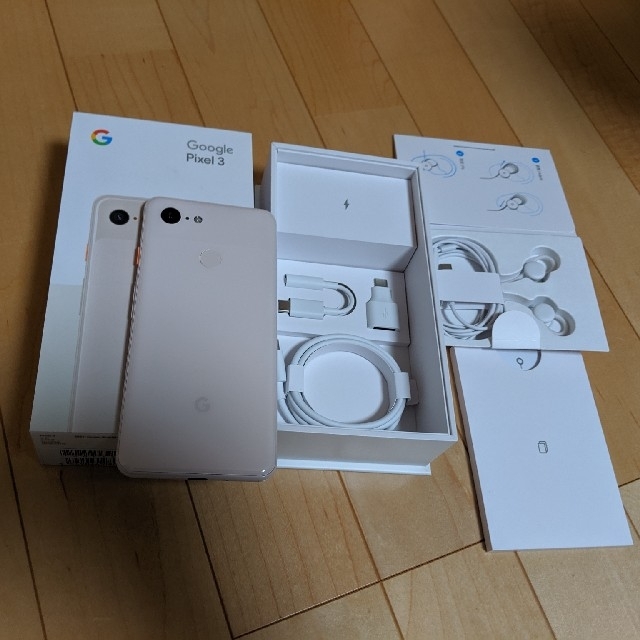 ほぼ新品 Pixel3 Not Pink 64GB SIMフリースマートフォン本体