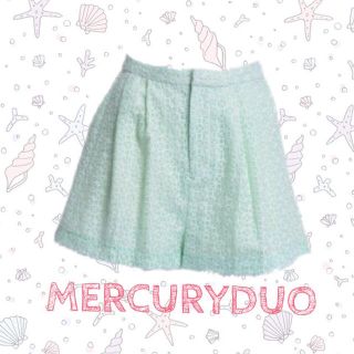 マーキュリーデュオ(MERCURYDUO)の新品マーキュリーmook掲載パンツ(ショートパンツ)