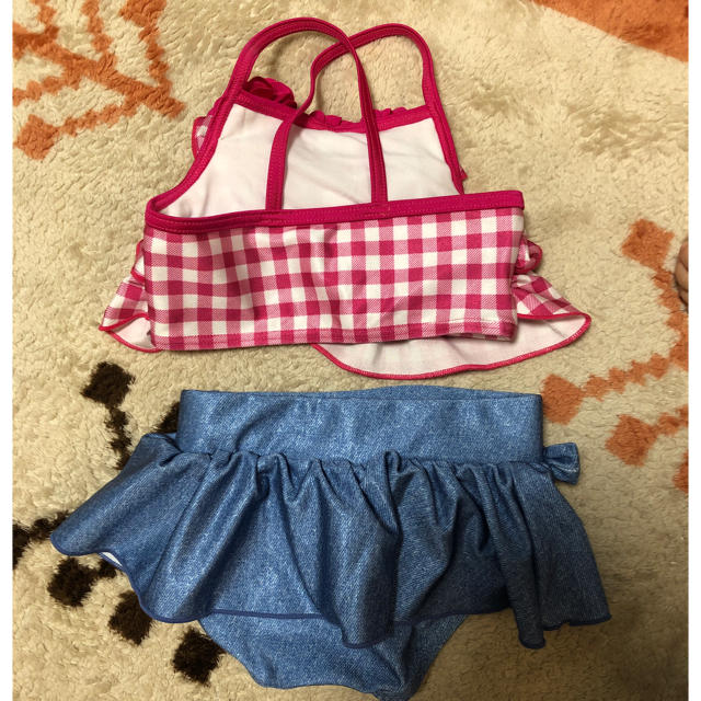 水着(キッズ)サイズ90 キッズ/ベビー/マタニティのキッズ服女の子用(90cm~)(水着)の商品写真