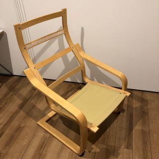 イケア(IKEA)のIKEA ポエング　2セット(一人掛けソファ)