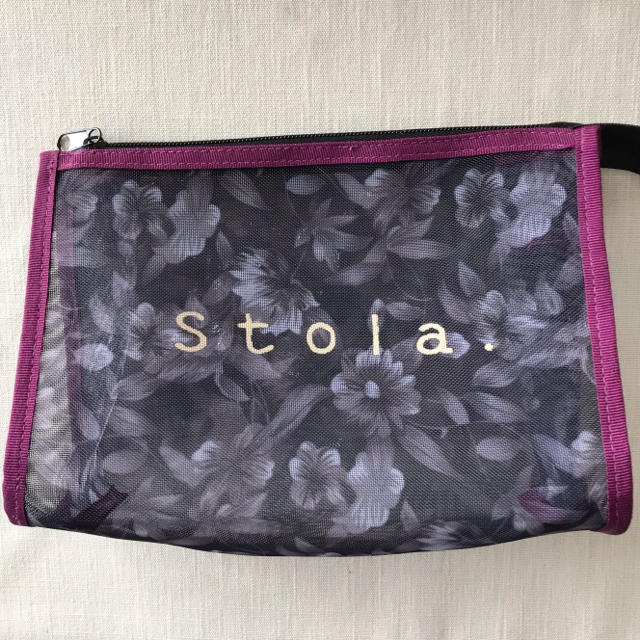 Stola.(ストラ)のStola. メッシュポーチ レディースのファッション小物(ポーチ)の商品写真