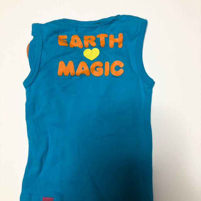 EARTHMAGIC(アースマジック)のEARTHMagic 80 未使用 キッズ/ベビー/マタニティのベビー服(~85cm)(Ｔシャツ)の商品写真