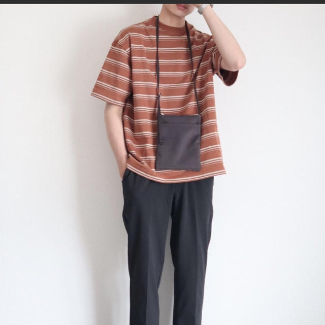 steven alan(スティーブンアラン)のSteven Alan BORDER CREW NECK/Tシャツ メンズのトップス(Tシャツ/カットソー(半袖/袖なし))の商品写真