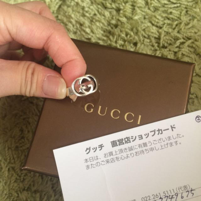 Gucci(グッチ)のGUCCI♡指輪 レディースのアクセサリー(リング(指輪))の商品写真