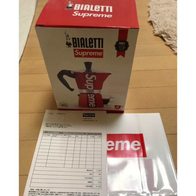 Supreme(シュプリーム)のSupreme®/Bialetti Moka Express スマホ/家電/カメラの調理家電(コーヒーメーカー)の商品写真