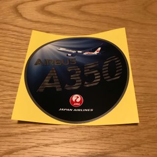 ジャル(ニホンコウクウ)(JAL(日本航空))のJA02XJ様専用 JAL A350 クリアファイルとステッカーセット(航空機)