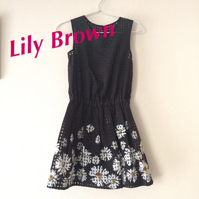 Lily Brown(リリーブラウン)のLily Brownロンパース（黒） レディースのパンツ(オールインワン)の商品写真
