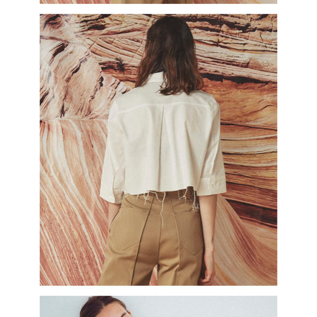 ショートシャツ juemi レディースのトップス(Tシャツ(半袖/袖なし))の商品写真