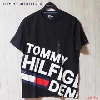 トミーヒルフィガー(TOMMY HILFIGER)の【即発!!】Tommy Hilfiger BIGロゴTシャツ BLACK ★(Tシャツ/カットソー(半袖/袖なし))
